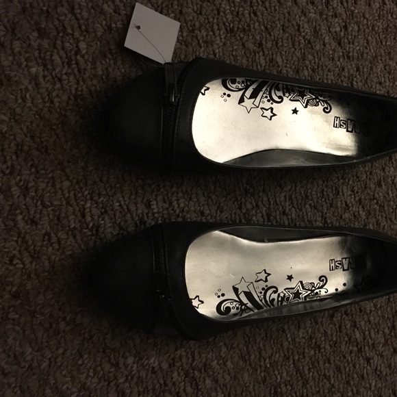 silver flats womens size 8 1/2