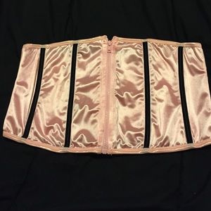 Seven Til Midnight Braless Corset Zip UP Front