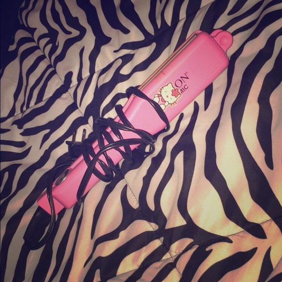 Pink revlon straightener