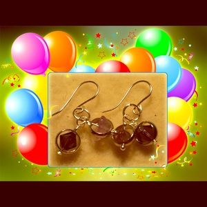 Amethyst and silver Earrings