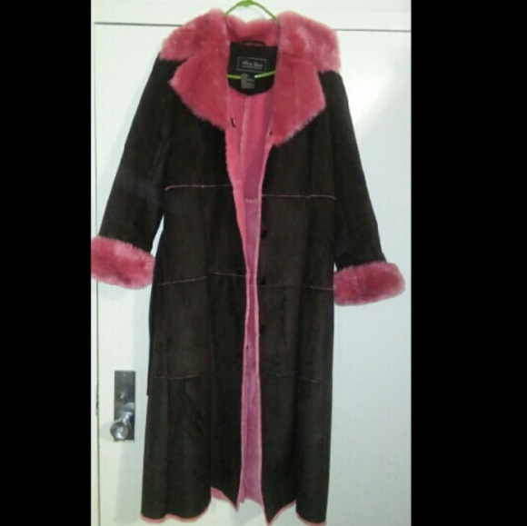 Women's Suede Winter Coat