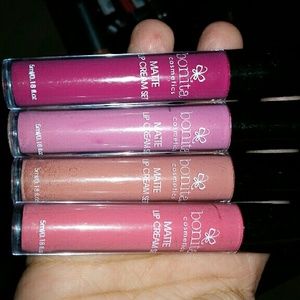 Matte lip cream set