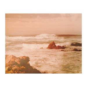 11"x20" vintage mounted photograph