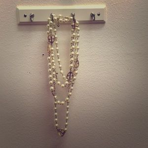 Forever 21 Pearl Strand Necklace