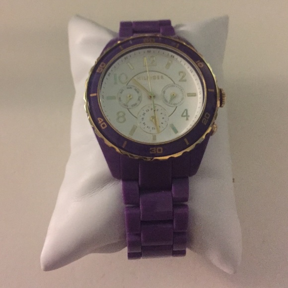 Purple Tommy Hilfiger Watch