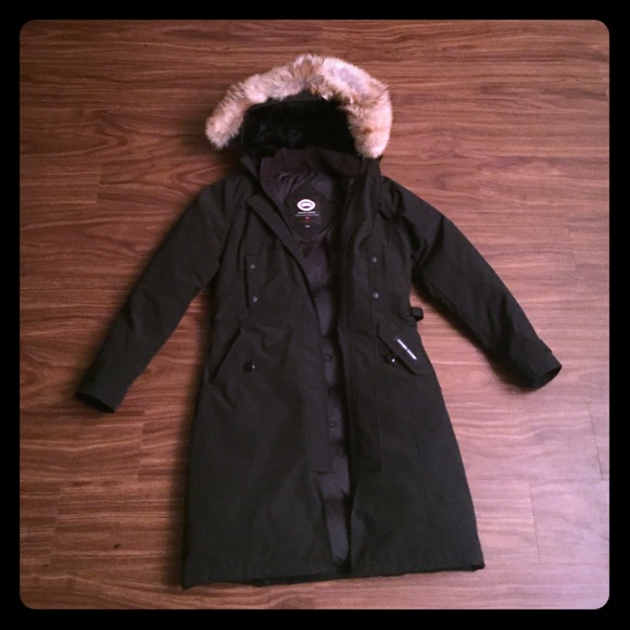 XS Canada Goose Kensington Parka - Black