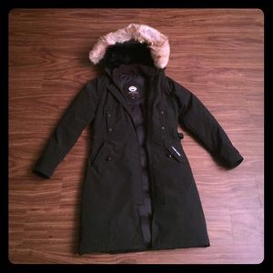 XS Canada Goose Kensington Parka - Black