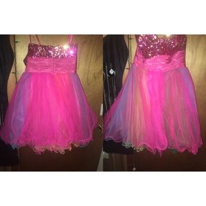 Fun sparkle cocktail dress