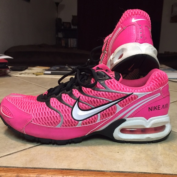 Pink Nike air torch 4 running shoes