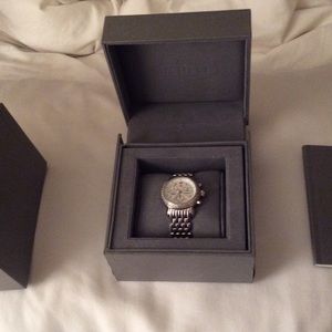 Michele CSX Diamond Chronograph Ladies Watch