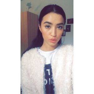 Off-White Faux Lamb Fur Jacket from H&M Paris!