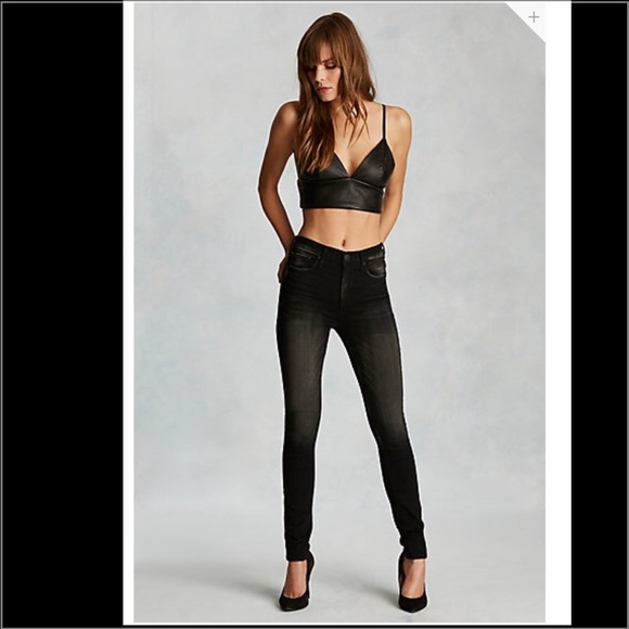 True Religion Leather Bra Top - Picture 2 of 4