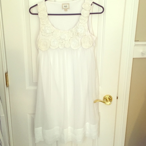 White babydoll dress