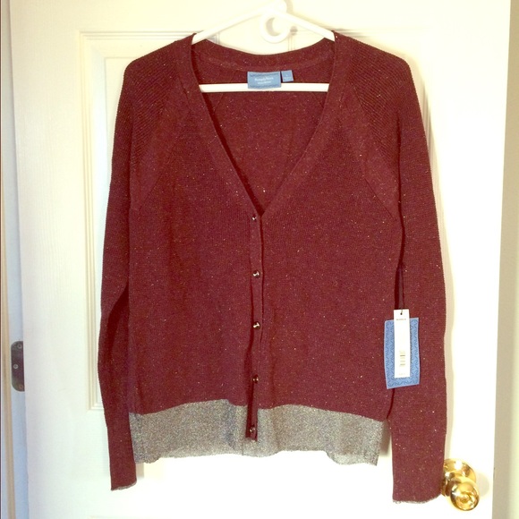Beautiful sparkle button front cardigan