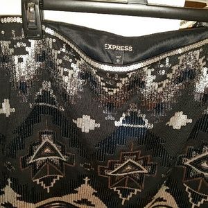 Make an offer!Express like new sequined mini skirt