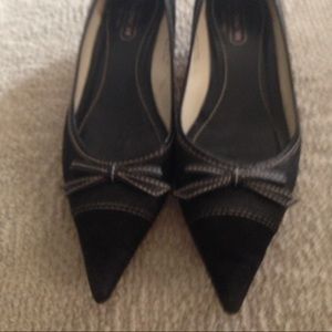 Coach kitten heel shoes