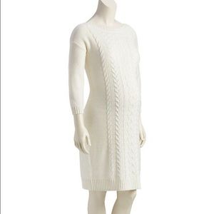 Cute Maternity Sweater dress