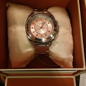 Coach watch boyfriend style