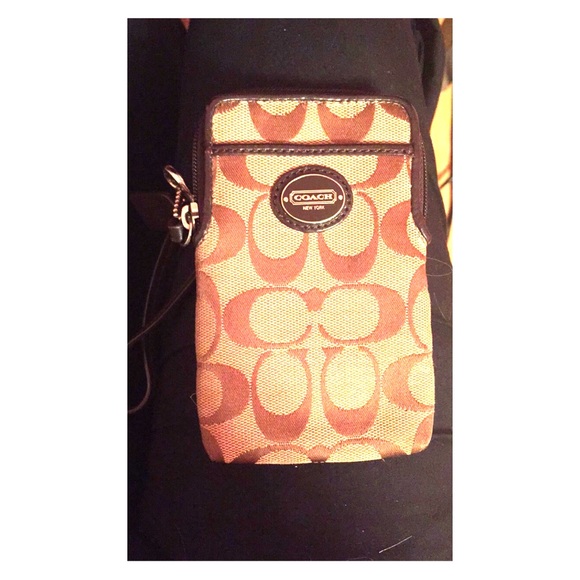 Coach phone holder/wallet