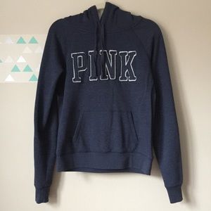 Victoria's Secret PINK Navy Blue Sweatshirt size S