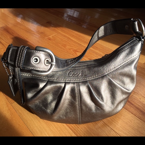 REDUCED! Coach Leather Hobo Bag