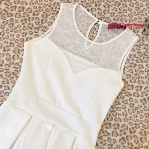 Boohoo Dresses & Skirts - Illusion Neckline Dress