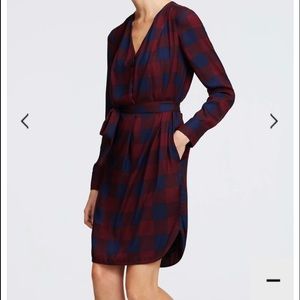 Ann Taylor XSP Plaid Shirtdress