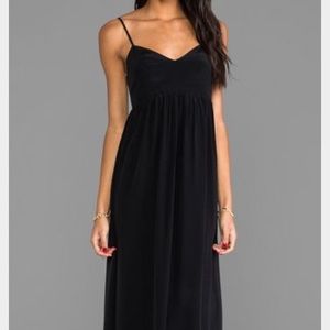 Amanda uprichard silk maxi black