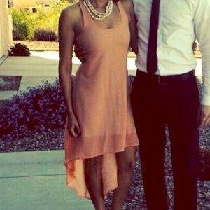 Coral sleeveless dress from Urban Outfitter, XS