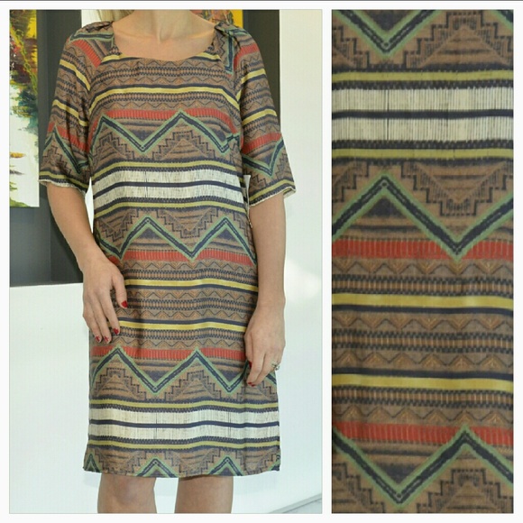 , Dresses & Skirts - Sold Tribal print dress *Brand New with tag*