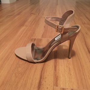 Steve Madden Nude Strappy Heel