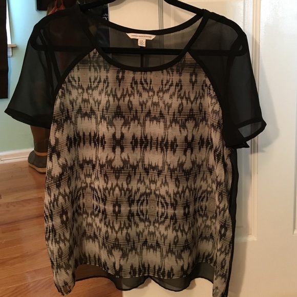 American eagle sheer blouse