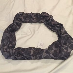 Coach infinity scarf