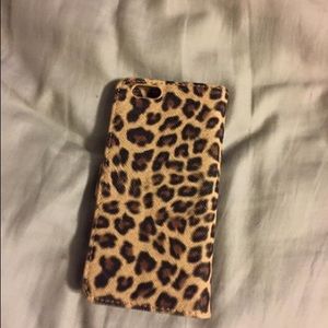 iPhone 6 cheetah wallet case