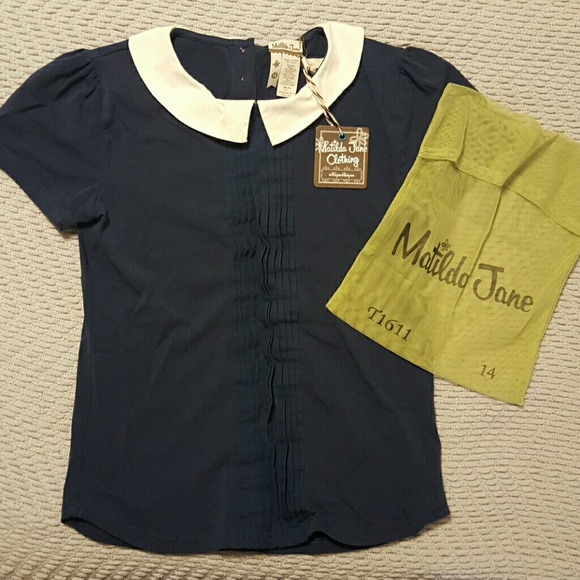 Matilda Jane shirt- girls size 14