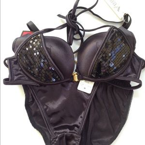 NWT sequin underwear set