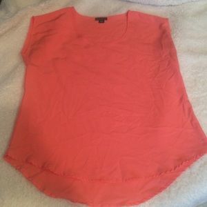 Cap Sleeve High/Low Top