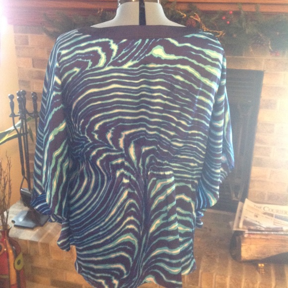 Jones New York top / cover up 2X - Picture 3 of 4