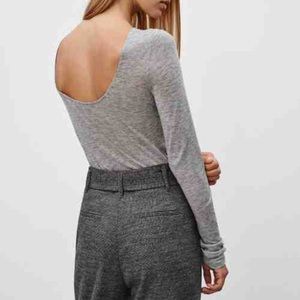 Aritzia Hughes Shirt **FOREST GREEN**