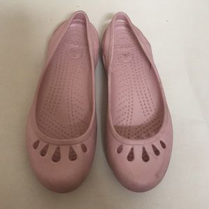 Crocs Mary Jane light pink size 7