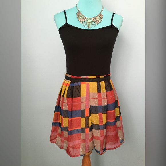 Jessica Simpson Plaid Skirt