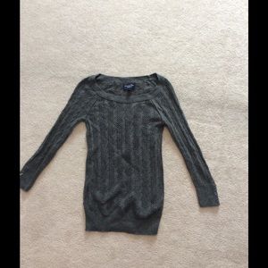 Three quarter length sweater