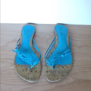 ❌🚧 SOLD 🚧❌Blue Bow Wet Seal Flip-Flops
