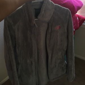 Gray Oso breast cancer north face