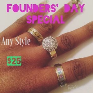 Custom Rings Sorority Dance Mom