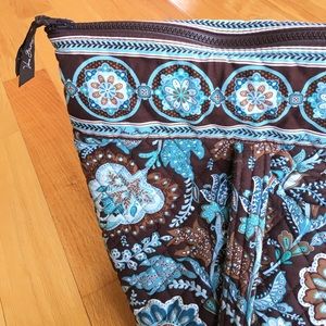 Vera Bradley XL Miller Bag in Java Blue