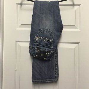 MISS ME Boot Cut Jeans; SIZE 26