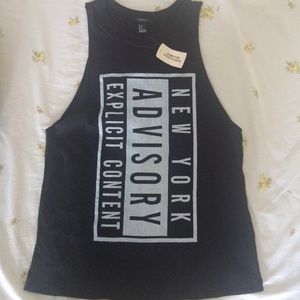 BRAND NEW muscle tee!!