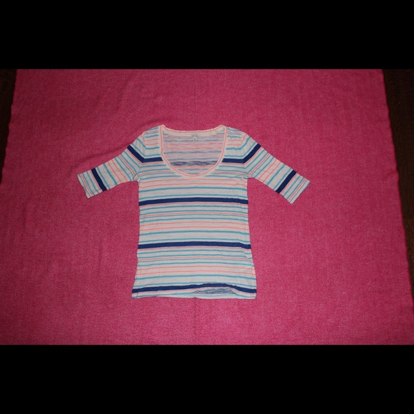 Striped Jcrew Tshirt