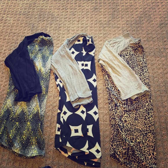 3 LuLaRoe Randy Baseball Tees!